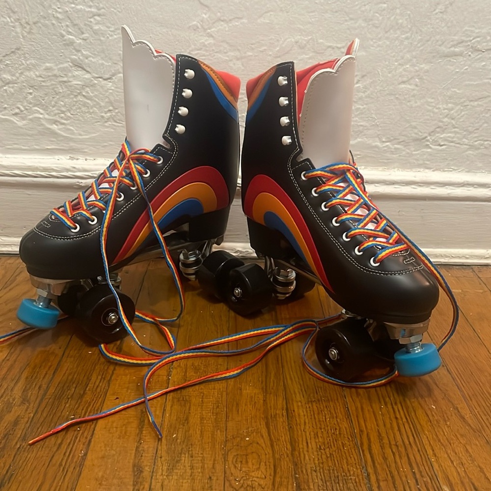 Colorful Retro Roller Skates